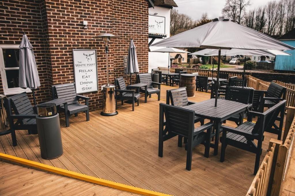 Hotel The White Hart Wilmington Honiton Exteriér fotografie
